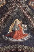 GHIRLANDAIO, Domenico St Matthew the Evangelist oil on canvas